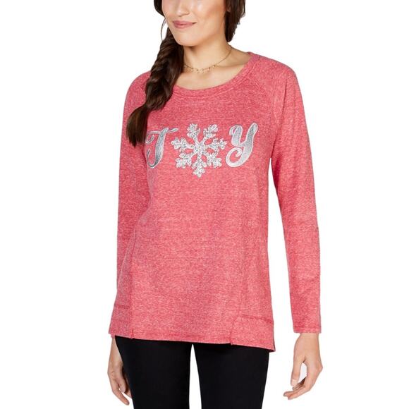 Style & Co Petite Joy Graphic-Print Sweatshirt-3X - Picture 2 of 5